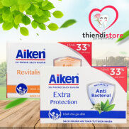 Xà bông cục Aiken 90g tặng 33%