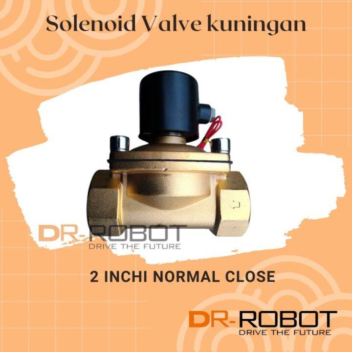 Selenoid Valve Solenoid Valve Kuningan Inchi Normal Close Lazada Indonesia