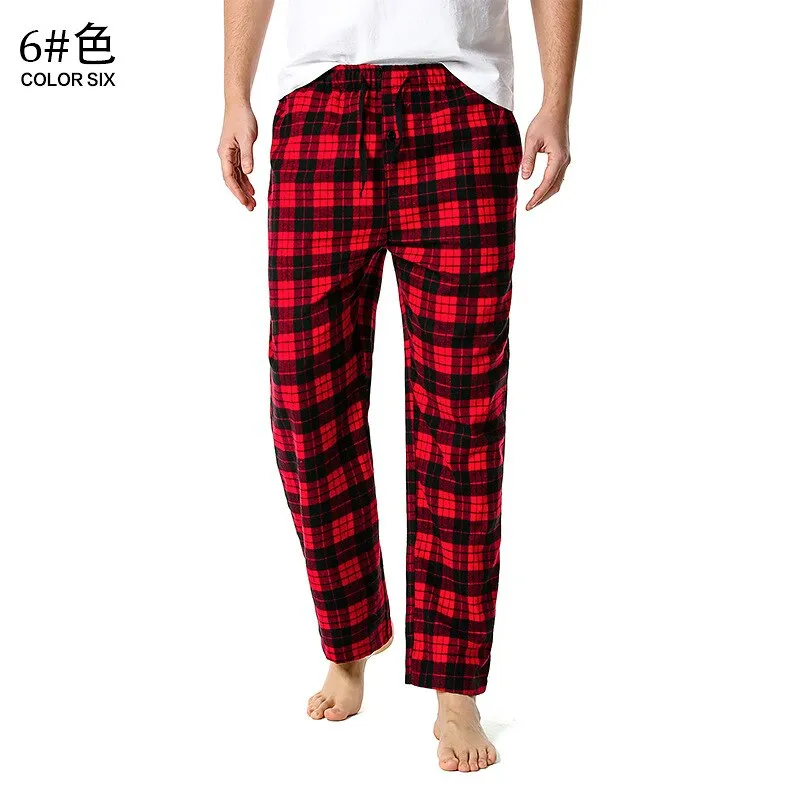 Black - Men's Silk Pajama Pants