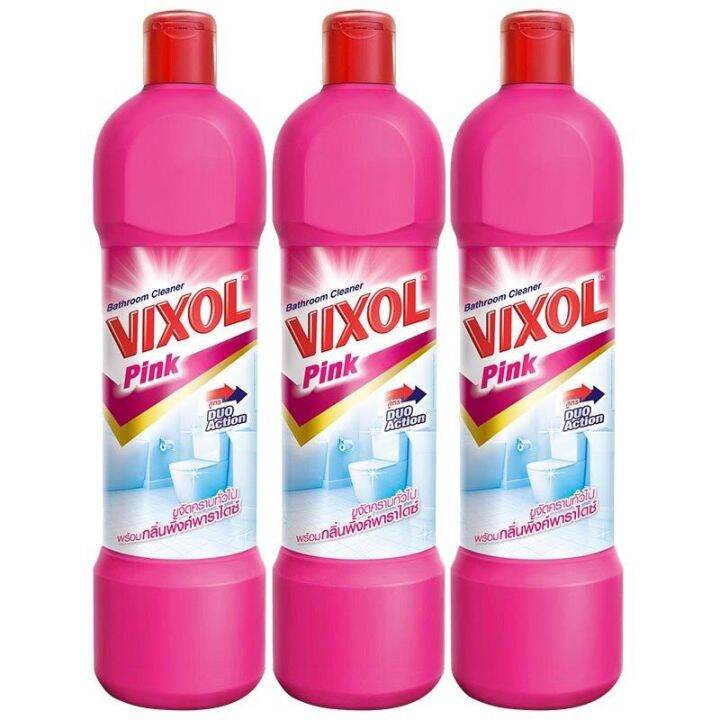 vixol-แพ็ค-3ขวด-วิกซอล-ขนาด-900มล-น้ำยาล้างห้องน้ำและสุขภัณฑ์-รหัสสินค้า-cho0001ok