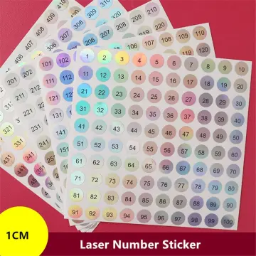 3000PCS Diamond Classification Storage Distinguish Label Stickers