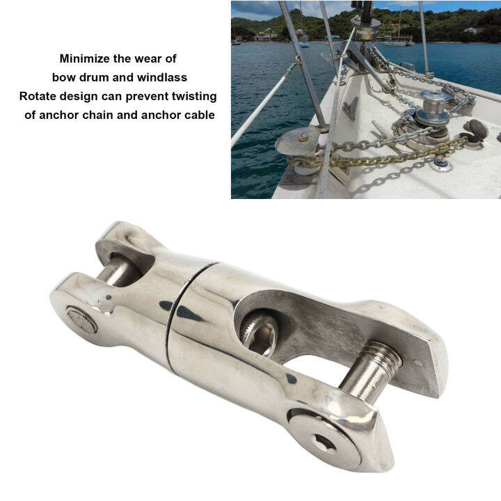 Anchor Swivel Chain Connector Boat Anchor Chain Connector Smooth