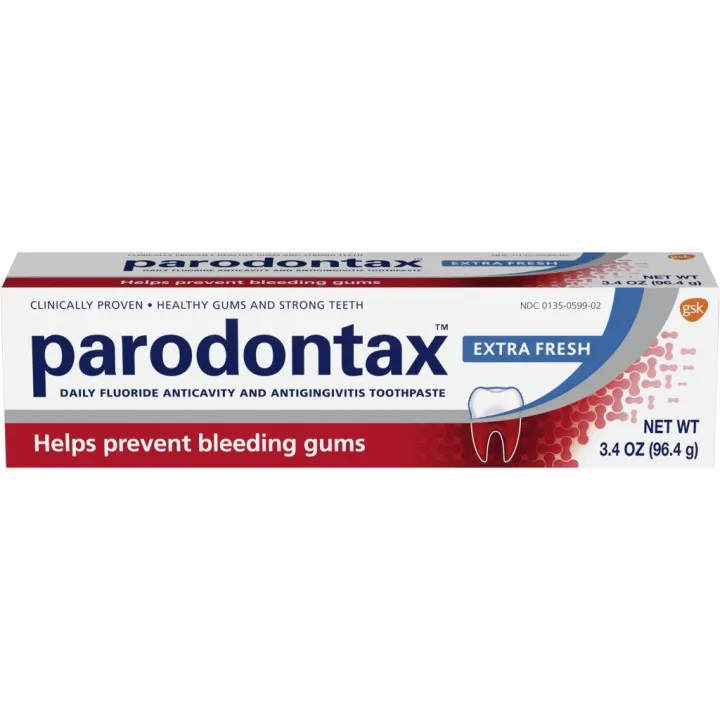 Parodontax Toothpaste For Bleeding Gums, Gingivitis, Cavity Prevention 