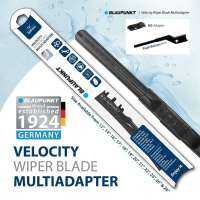 ราคาต่อใบ!! ใบปัดน้ำฝน BLAUPUNKT รุ่น Velocity Blade, ขนาด 14นิ้ว-26นิ้ว, รองรับใบปัดได้8แบบ