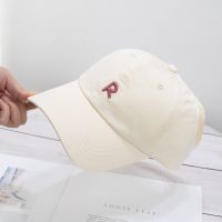 Outdoor Women Men Summer Hat Baseball Cap Men R Embroidery Cotton Breathable Cap