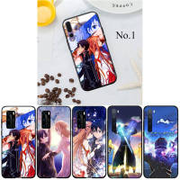 SS6 Anime Sword Art Online อ่อนนุ่ม High Quality ซิลิโคน Phone เคสโทรศัพท์ TPU ปก หรับ Xiaomi Redmi Note 8 9 10 Pro Max 10T 10S 9S 9T 8T Prime