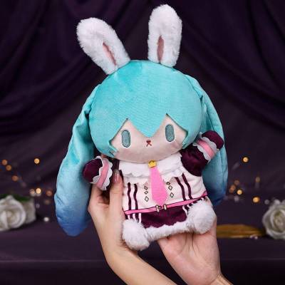 Hatsune Miku Happy Magic Circus Plush Dolls LUKA RIN LEN MEIKO KAITO Hand Puppet Stuffed Toys For Kids Gifts