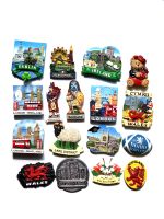 Uk Blackpool London Wales Scotland Irdland Dublin Oxford Fridge Magnets Souvenirs Travel Handmade Home Decor Sticker Collection