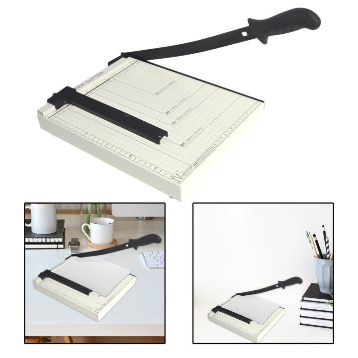 BolehDeals Paper Trimmer, A4 Guillotine Paper Cutter Heavy Duty Photo