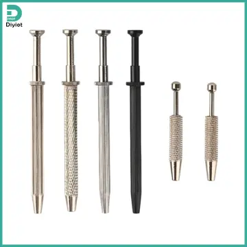 4 Pieces Stainless Steel 4-Claw Pick up Tool for Small Parts Pickup Metal  Grabber IC Chips Metal Grabber Claw Pickup Holder Electronic Component  Jewel Diamond Gem Tweezers (Bronze, Blue) 