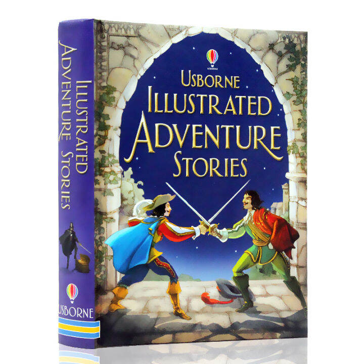 usbornes-illustrated-adventure-stories-english-original-picture-book-illustrated-story-book-hardcover-childrens-english-story-book-parent-child-reading-folio