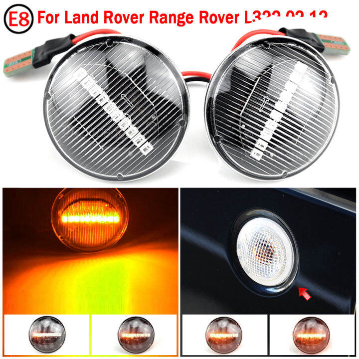 แบบไดนามิก-led-เลี้ยวไฟเลี้ยวด้านข้างสำหรับ-land-rover-range-rover-l322-2002-2012-repeater-ลำดับกะพริบไฟกระพริบ