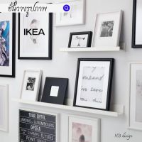 ? พร้อมส่ IKEA ชั้นวางรูปภาพ ชั้นวางของโชว์ MOSSLANDA มอสลันดา ชั้นวางกรอบรูปติดผนัง หิ้งพระ  ชั้นวางมินิมอล