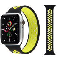 สายซิลิโคนนิ่มแบบยืดได้สำหรับ Apple Watch,สายเดี่ยวสำหรับ Apple Watch รุ่น41/40/38มม. 45/44/42มม. ซีรีส์7 /Se/ 6/5/4/3/2/1