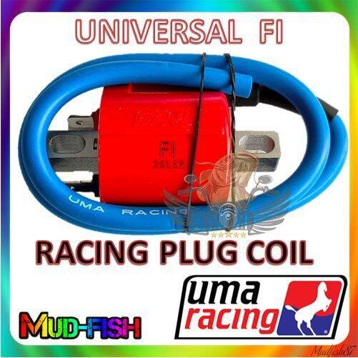 UMA RACING UNIVERSAL RACING PLUG COIL RED BODY COIL (FI FUEL INJECTION