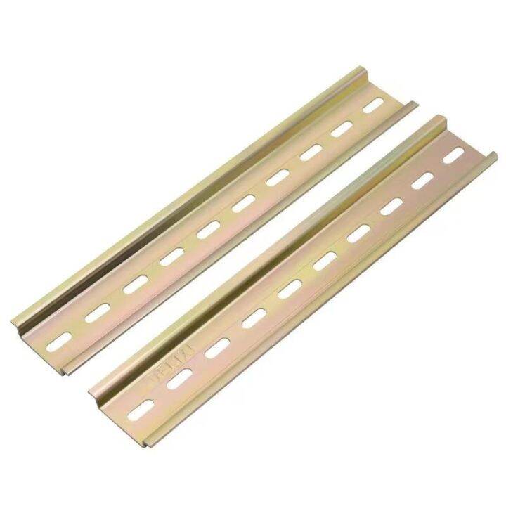 (COD)20/50cm grooved metal DIN fixed rail general circuit breaker rail