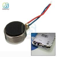 【❂Hot On Sale❂】 herrdi 2ชิ้นไมโครมอเตอร์สั่นสะเทือนกระแสตรง Dc 3V 70ma 12000 Rpm มอเตอร์สั่นแบนสำหรับโทรศัพท์เหรียญ