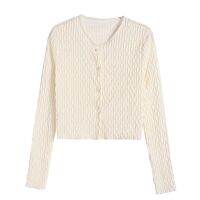 ผู้หญิงแขนกุด Ruffles Trim ปุ่มพิมพ์ลายดอกไม้ A-Line Midi ยาว Cami ชุดแขนยาวเปิดด้านหน้า Ruched Cardigan