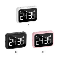 Digital Timer Kitchen Cooking USB Rechargeable LED Countdown Count Up Loud Alarm Shower Study Stopwatch Luminous