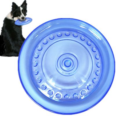 Dog Toy Discs Dog Flying Discs Training Puppy Toys Rubber Fetch Flying Disc Training Dogs Chew Teeth Clean TPR Outdoor s