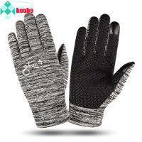 Litepro Cycling Gloves Touch Screen Non-slip Fleece Exercise Cycling Mountain Climbing Fitness Full Finger Gloves