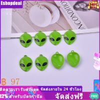 Eshopdeal【Ready Stock】 10 ชิ้น Alien Charms โลหะ Charms เครื่องประดับทำ Charms Alien Shape Charms Alloy Charms