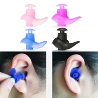 1Pair Soft Ear Plugs Environmental Silicone Waterproof Dust-Proof Earplugs Diving Water Sports Swimming Accessories Accessories Accessories