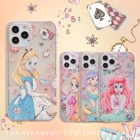 เคสโทรศัพท์มือถือ ลายการ์ตูนเจ้าหญิงนางเงือก ซินเดอเรลล่า สําหรับ Iphone 14 12 13 14Plus