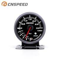 CNSPEED 3.0บาร์60มม. 2.5 บูสต์เทอร์โบเกจสีขาวและสีเหลืองอำพันจอแสดงผล Led คู่กับการ YC101410สูงสุด