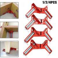 1/2/4pcs 90 Degrees Angle Clamp Right Angle Woodworking Frame Clamp Multifunction DIY Glass Corner Holder Woodworking Hand Tool