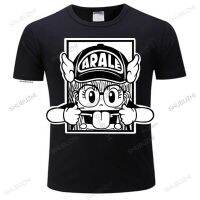 [HOT ZEXKLIOALQAQ 529] ออนไลน์ Arale การ์ตูนเสื้อยืดผ้าฝ้ายที่กำหนดเองแขนสั้นชายขนาดเล็กสีดำประเดิมเสื้อหลายสีท็อปส์ U Nisex Tee เสื้อแบรนด์