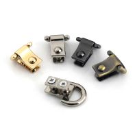 【CW】✎♛❉  2pcs Metal Side Buckle Clip With D Rings for Leather Handle Shoulder Accessories