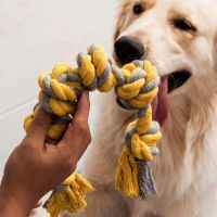 Giant Dog Rope Toy For Extra Large Dogs-Indestructible Dog Toy For Aggressive Chewers And Large Breeds 42IN Long 6 Knot