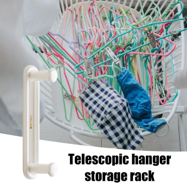 แขวนเสื้อผ้า-organizer-กาว-closet-hanger-organizer-3-เกียร์ยืดแขวนเสื้อผ้า-stacker-coat-hanger-organizer-สำหรับ