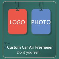 【CC】♞  10Pcs  Car Fragrance Hanging Air Freshener Pieces Fragrant Tablets for Custom Logo Perfume Accessories