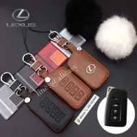 ซองหนังแท้ ใส่กุญแจรีโมทรถยนต์ รุ่นหนังนิ่ม โลโก้เหล็ก LEXUS ES300h Smart Key เล็กซ์ซัส