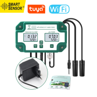 Smart Sensor 6 In 1เครื่องทดสอบคุณภาพน้ำ Tuya WiFi จอภาพคุณภาพน้ำแบบดิจิตอล Ph/รวมสารประกอบอินทรีย์ /Ec/sg/ เกลือ/อุณหภูมิมิเตอร์สำหรับตู้ปลาเพาะเลี้ยงสัตว์น้ำสระว่ายน้ำ