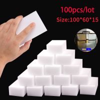 ❄ 100 Pcs/lot Melamine Sponge Magic Sponge Eraser For Kitchen Office Bathroom Melamine Cleaner Cleaning Sponge 100X60X15MM