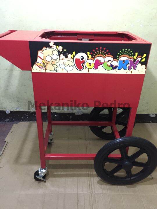 Popcorn Machine Cart (Cart Only) RED Heavy Duty for Commercial Use