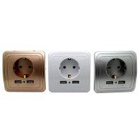 【NEW Popular】3 ColorsHome BestUSB พอร์ต2000mA ผนังอะแดปเตอร์ชาร์จ16 Aastandard ไฟฟ้า PlugPower แผงเต้าเสียบ