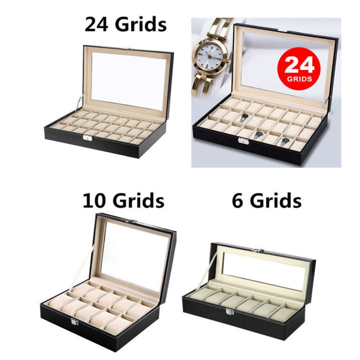 6-10-24-grids-6-10-24-grids-watch-storage-case-display-box-jewelry-organizer-holder-leather-watch-box-watch-holder-watch-organizer