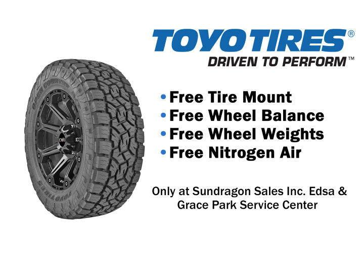 Toyo 235/70 R16 106T Open Country A/T 3 (OPAT3) All-Terrain Tire ...