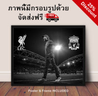 Jurgen Klopp The Boss + Black Frame ภาพนี้มีกรอบรูปด้วย 40x30cm Wall Art ภาพโปสเตอร์สำหรับตกแต่งบ้านของตกแต่งบ้าน Poster Picture for Home Decoration, Home Décor