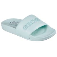 COD Skechers สเก็ตเชอร์ส รองเท้าแตะผู้หญิง Women Cali Pop Ups Right Time Sandals - 119252-MNT Hanger Optional, Luxe Foam, Vegan