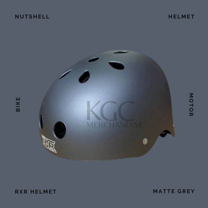 HELMO Nutshell Bike Helmet With 4 Layers Thick Foam and An Adjuster