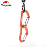 Nature Hike l D-mini Carabiner 4 cm ตะขอเกี่ยวคาราบิเนอร์ ขนาด 4 ซม.