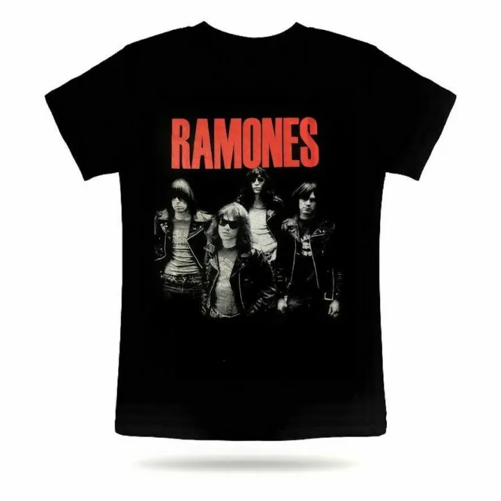 THE RAMONES TSHIRT BAND PHOTO PUNK ROCK BAND MEN'S | Lazada PH