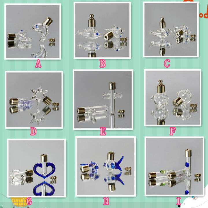 fast-shipping-6มม-สามารถปรับแต่ง-pure-handmade-ขวดแก้วศิลปะจี้น้ำมันหอมระเหยขวดจี้-diy-จี้ประดับพระพุทธรูปทิเบต