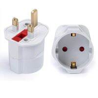 High Quality Practical Durable Home Adapter British Plug White With Ground British Standard Electronic Components Shoes Accessories