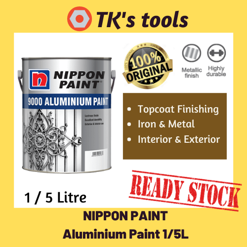 NIPPON PAINT 9000 Aluminium Paint Nippon Aluminium Nippon Metalic Paint